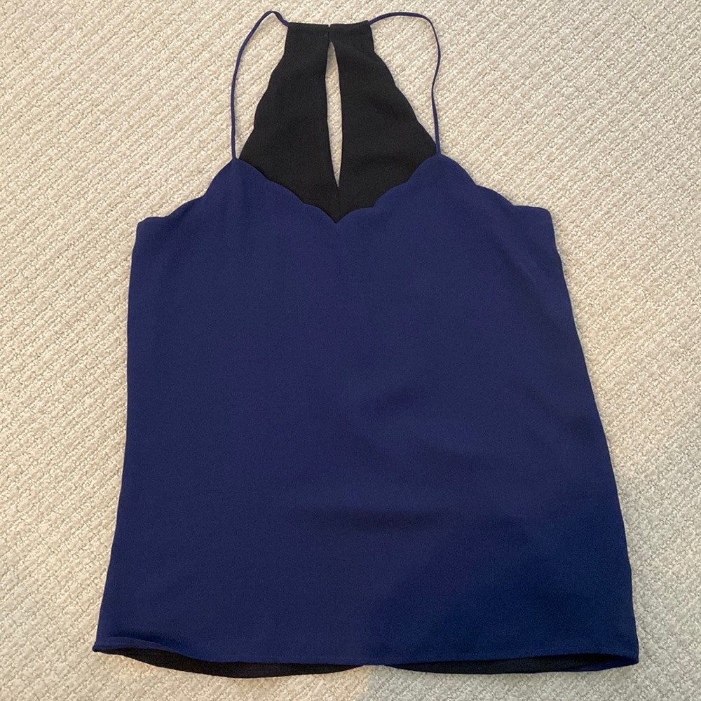 Express reversible flowy blouse